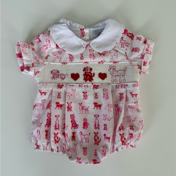 ann and reeves Other - Boys Smocked bubble romper